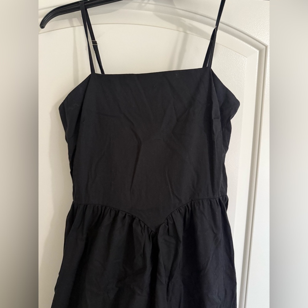 Cotton midi dress
